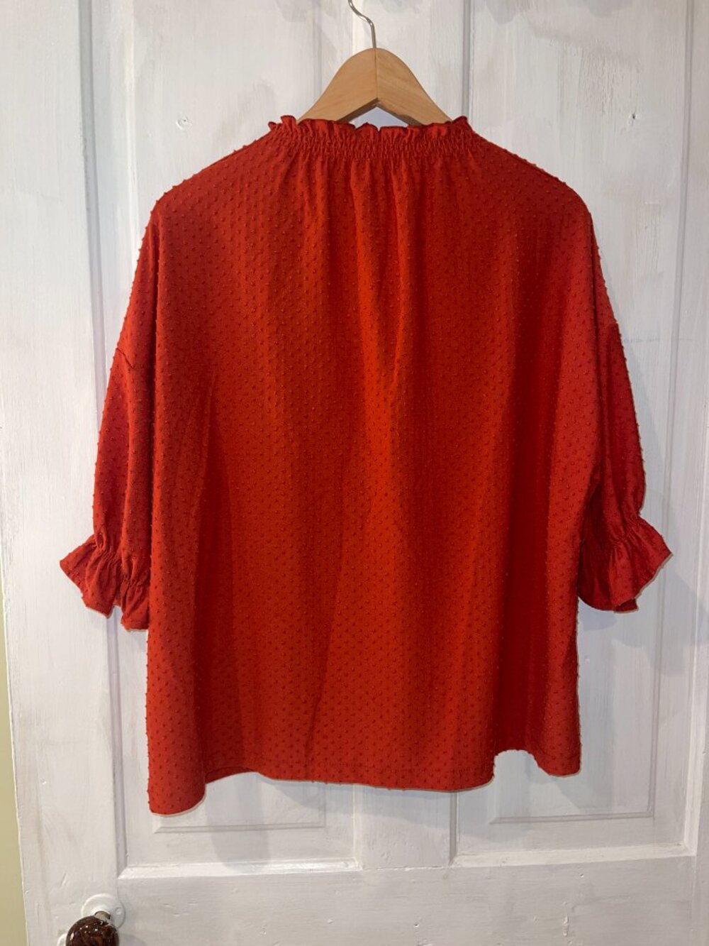 Madewell Ruffle Neck Blouse - Picture 2 of 6